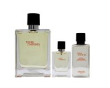 Set Hermes Terre, Barbati: Apa de toaleta, 100 ml + Apa de toaleta, 12.5 ml + After Shave, 40 ml, Resigilat, Grad B