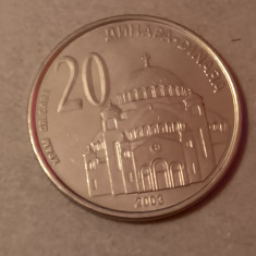 M3 C50 - Moneda foarte veche - Serbia - 20 dinari - 2003