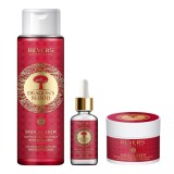 Cumpara ieftin Pachet Ten Revers Dragon&#039;s Blood: Apă Micelară, Cremă, Ser - Regenerare, Fermitate, Antioxidant. Set 3 Bucăți
