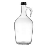 Recipient Sticlă, Model 1.5L, Capac Negru, M&acirc;ner, Capacitate 1.5L