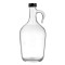 Recipient Sticlă, Model 1.5L, Capac Negru, M&acirc;ner, Capacitate 1.5L