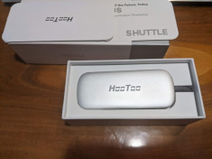 Hub USB C, HooToo 6in1 HT-UC007, Silver, 3x USB 3.0, 4K HDMI, 1x Ethernet foto