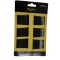 Set 144 agrafe de par Bootic, tip ac, ondulate, negre, lungime 4.5cm, metalice