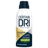 Deodorant antiperspirant Certain Dri Dry Spray Cucumber Fresh, 25% Aluminum Chlorohydrate, 119 g