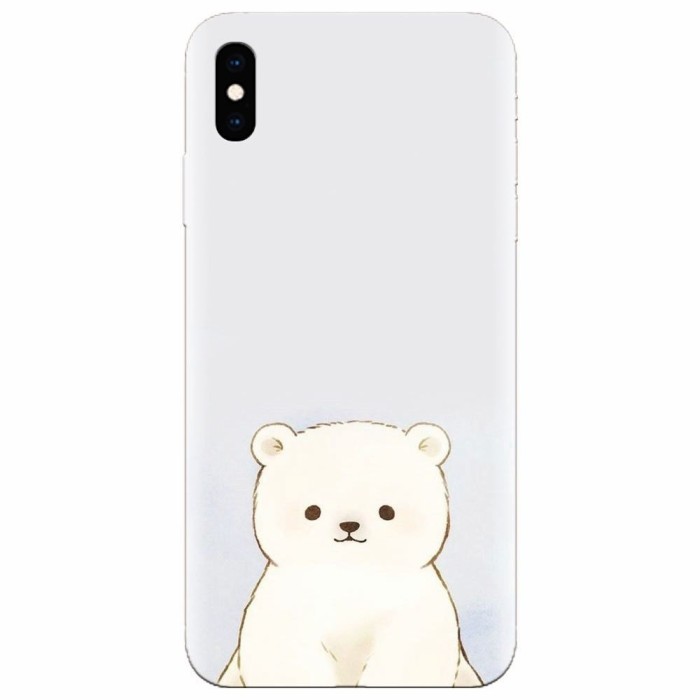 Husa silicon pentru Apple Iphone XS Max, Bear