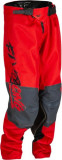 Pantaloni Cross/Enduro Fly Racing Tineret Kinetic Khaos Color Negru/Gri/Roșu.dimensiunea 26