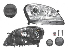 Far Mercedes Clasa Ml (W164), 07.2005-06.2008, fata, Dreapta, H7+H7+H7+PY21W+W5W+WY5W; electric; cu motor, DEPO foto