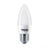 Bec LED E27, 7W lumanare 6400K C37 530lm, TED, Ted Electric