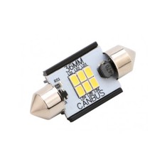 Led Auto Sofit 36mm Canbus 6 SMD 3020 fara polaritate &ndash; BTLE1276