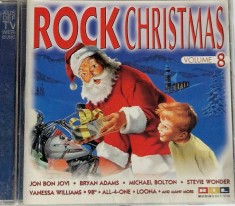 Various &lrm;&ndash; Rock Christmas Volume 8 NM / NM cd muzica de Craciun sarbatori poip rock Polystar Germania 1999