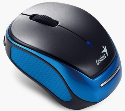 MOUSE Genius, &amp;quot;Micro Traveler 9000R&amp;quot;, PC sau NB, wireless, 2.4GHz, infrarosu, 1200 dpi, butoane/scroll 3/1, , albastru, &amp;quot;31030020401&amp;quot; (timbru verde 0. foto