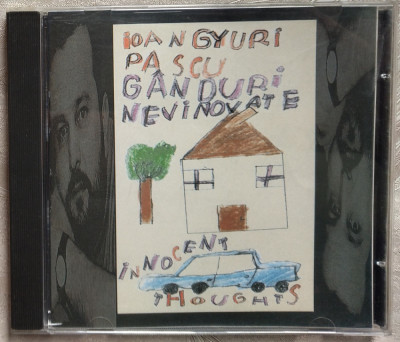 CD TEMPO MUSIC: IOAN GYURI PASCU - GANDURI NEVINOVATE / INNOCENT THOUGHTS (1997) foto