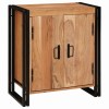 VidaXL Dulap de noapte Maro 38 x 33 x 58 cm lemn masiv de acacia
