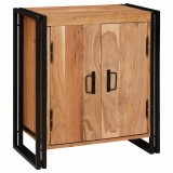 vidaXL Dulap de noapte Maro 38 x 33 x 58 cm lemn masiv de acacia