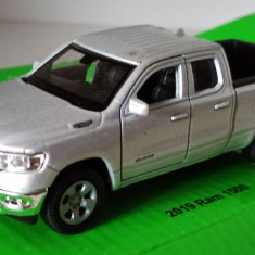 Macheta RAM 1500 2019 truck silver - Welly 1/36