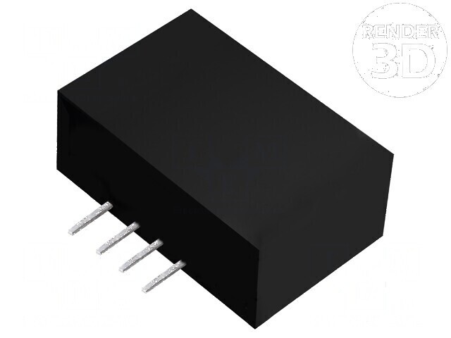 Convertor DC/DC 2W 10,8-13,2V la 5V 400mA SIP