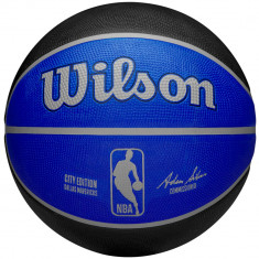 Mingi de baschet Wilson NBA Team City Edition Dallas Mavericks Out Ball WZ4024207XB albastru