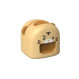 Ma&Egrave;in&Auml; de decojit semin&Egrave;e, flippy, mini deschiz&Auml;tor, model tigru, incarcare usb, 9.7x10x8.6 cm, portocaliu