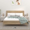 VidaXL Noptiere, 2 buc., alb extralucios, 40x35x50 cm 821863