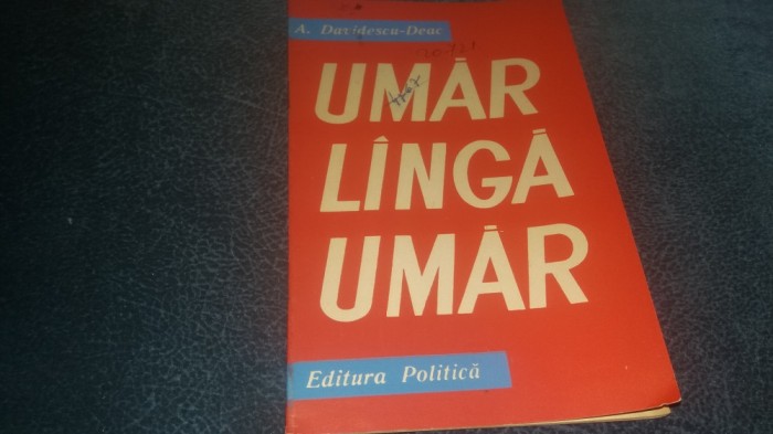 A DAVIDESCU DEAC - UMAR LANGA UMAR