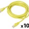 Patch cord galben U/UTP 3m