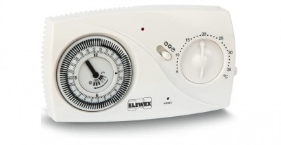 Cronotermostat de perete Vemer VE618500, alb - RESIGILAT foto