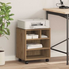 vidaXL Suport pentru imprimantă stejar artizanal 41 x 32 x 48 cm 862280