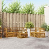 vidaXL Set Gradina Canapele Exterior Lemn Masiv Acacia Maro Durabil Rezistent Intemperii