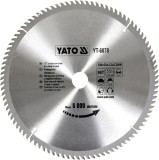 Disc fierastrau wolfram pentru lemn 300 mm x 96T YATO