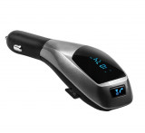 Cumpara ieftin Car Kit Auto Bluetooth cu functie de modulator FM, model X6 + Telecomanda, IPF