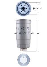MAHLE KC 179 filtru combustibil foto