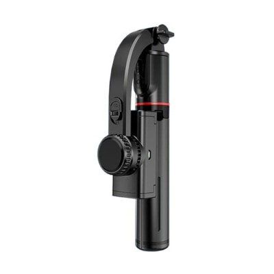 Selfie Stick Stabil cu Trepied, 70cm - Techsuit (L19) - Black foto
