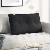 vidaXL Perna pentru spate Negru 80 x 19 x 50 cm țesătură 42014703