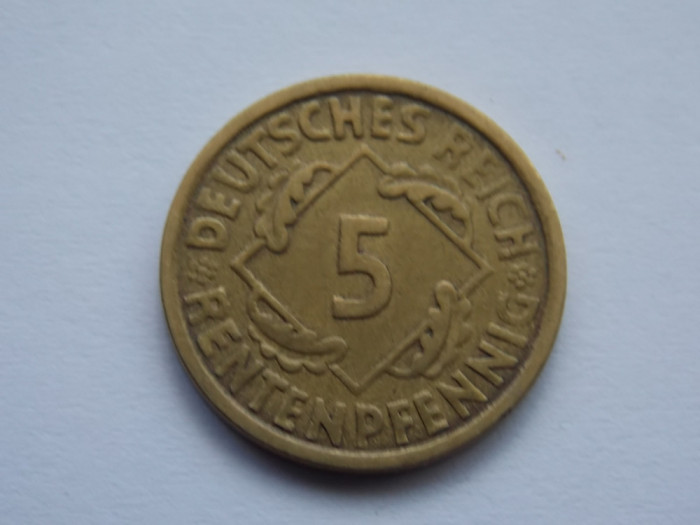 5 RENTENPFENNIG 1924-A GERMANIA