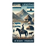 eSIM Lesotho, 20GB, 30 Days, Standard
