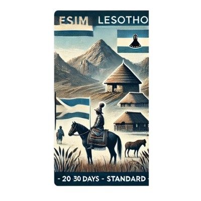 eSIM Lesotho, 20GB, 30 Days, Standard foto