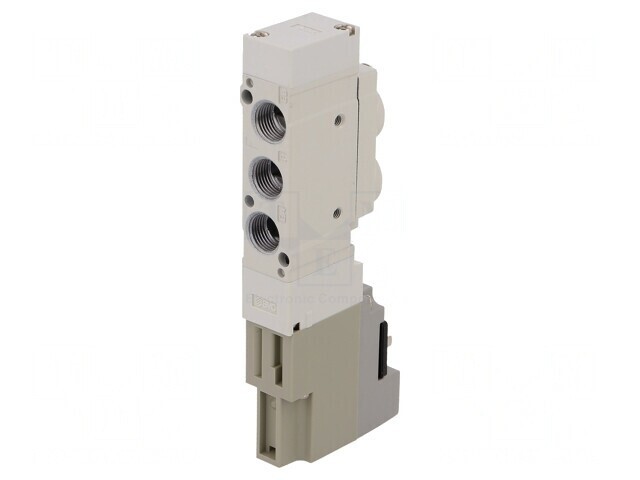 Ventil electromagnetic 1,5&divide;7bar 5/2 monostabil aluminiu IP65