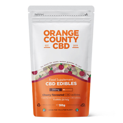 Jeleuri CBD, Orange County CBD, Cirese, 200mg foto