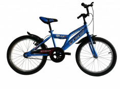 Bicicleta Copii TEC Ringo Culoare Albastru Roata 20&amp;quot; OtelPB Cod:202031000007 foto
