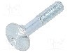 Surub M8, o&amp;#355;el, lungime 45mm, plata, pas filet 1.25, BOSSARD - 1103830