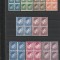 RO - UZUALE MIHAI I FORMAT MIC SI MARE ( LP 212 ) 1947 BLOC DE 4 MNH