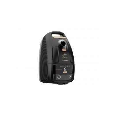 Aspirator cu sac Aurum Zilan, Putere 2400W, 5L, Motor din cupru, Telecomanda, Afisaj digital foto
