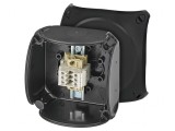 Cutie de conexiuni IP66 neagră 93x93x62mm