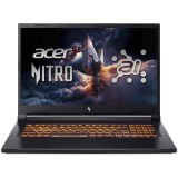 Laptop Gaming Acer Nitro V 17 AI ANV17-41-R5KX cu procesor AMD Ryzen&trade; 7 260 pana la 5.1GHz, 17.3, Full HD, IPS, 180Hz, 16GB DDR5 RAM, 1TB SSD, NVIDIA&reg;