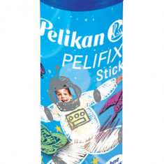 Lipici solid stick pelifix fara solvent 10 grame imprimat cu motive space