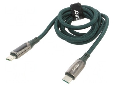 Cablu USB C 2.0 Negru 1m 480Mbps foto