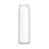 Mini ventilator de mana portabil Techsuit HZ001, alb