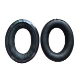 Set 2 bureti pentru casti Sennheiser HD 620S / HD 560S / HD 400 Pro, Over-Ear - Negru - Spuma cu memorie - Piele ecologica