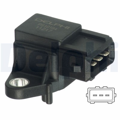 DELPHI PS10164 Senzor, presiune galerie admisie foto