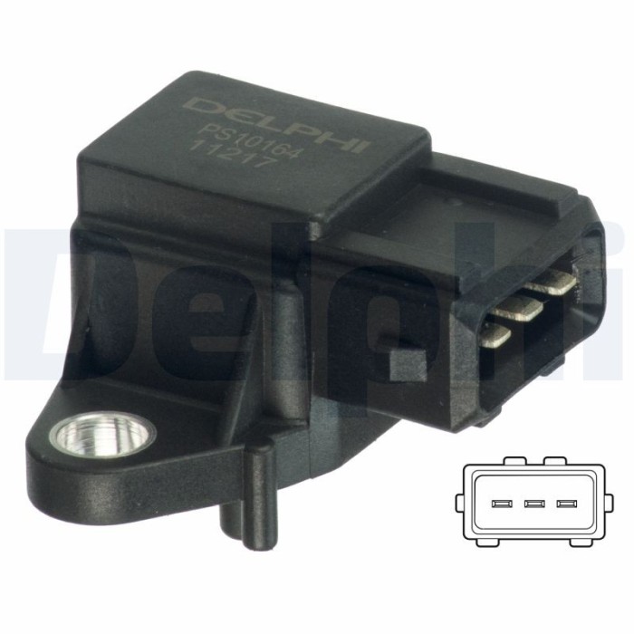 DELPHI PS10164 Senzor, presiune galerie admisie